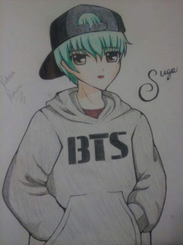 My BTS anime drawings K Pop Amino