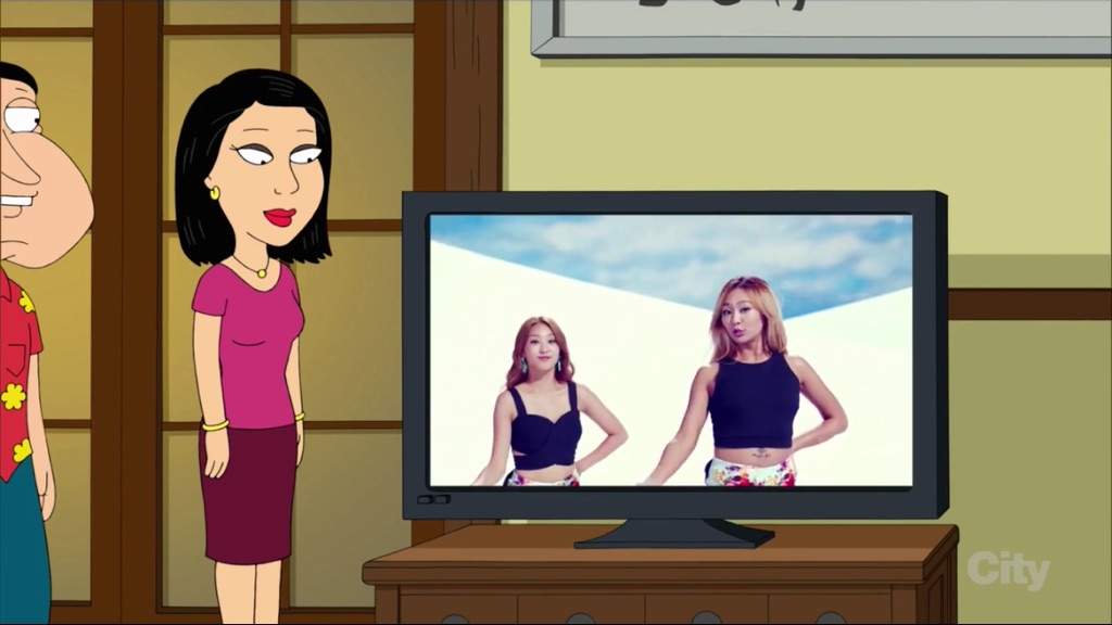 SISTAR IN FAMILY GUY | K-Pop Amino