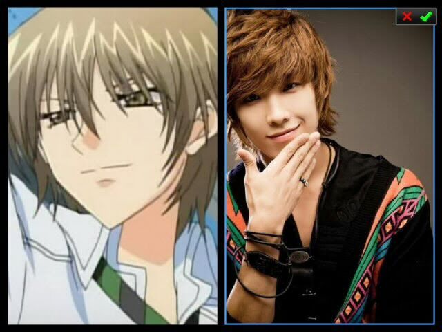 Kpop anime look alikes