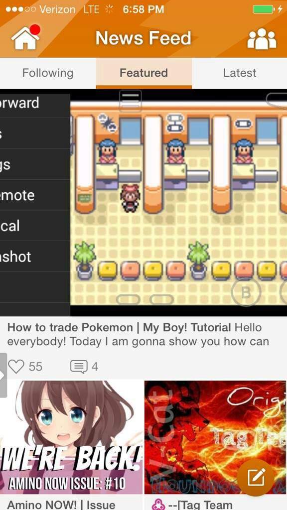 can myboy emulator trade pokemon