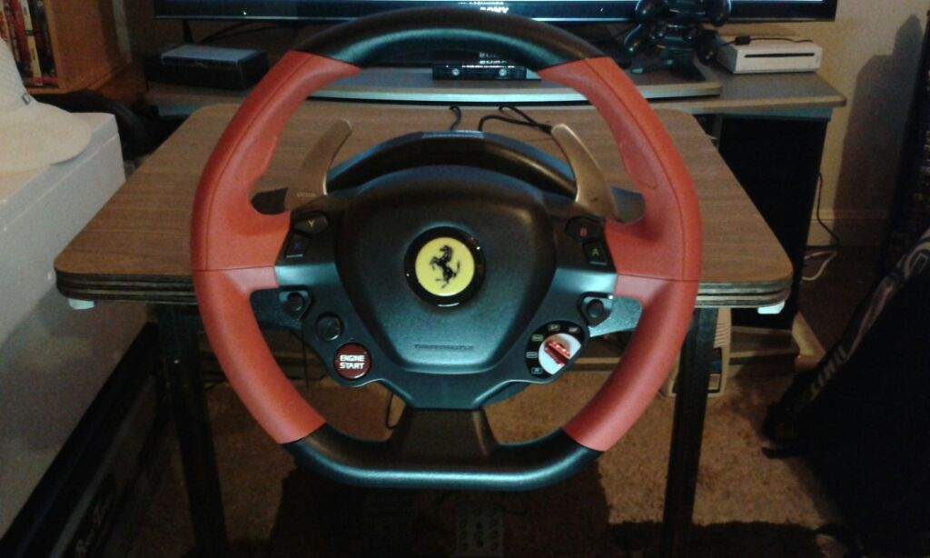 Just Got The Thrustmaster Ferrari 458 Spider Racing Wheel