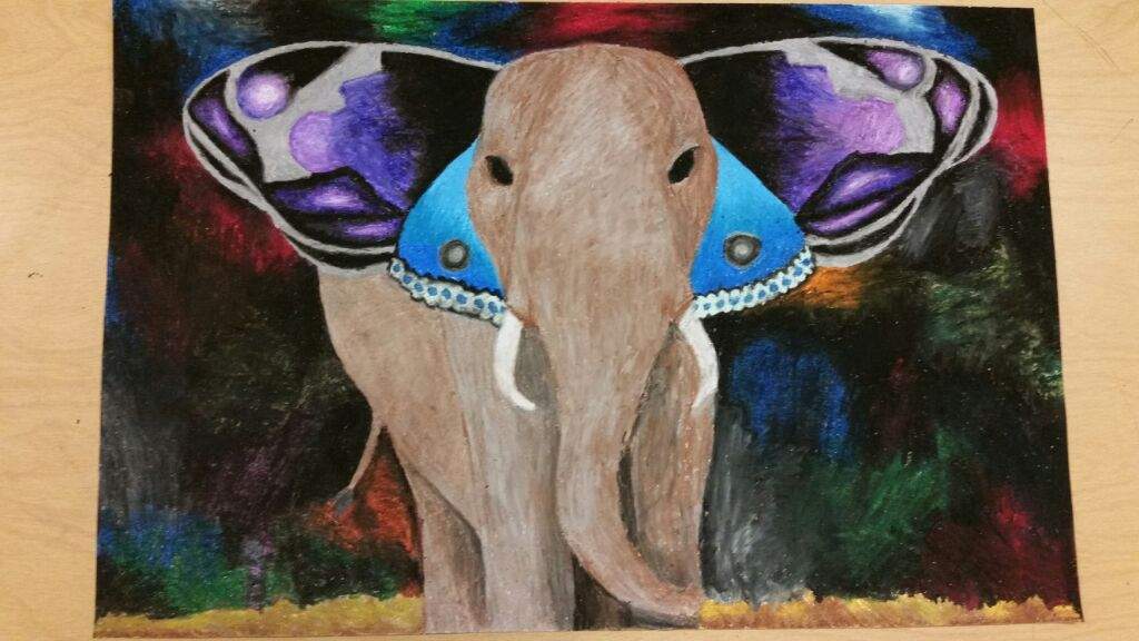 Surrealism Oil Pastel Art Amino