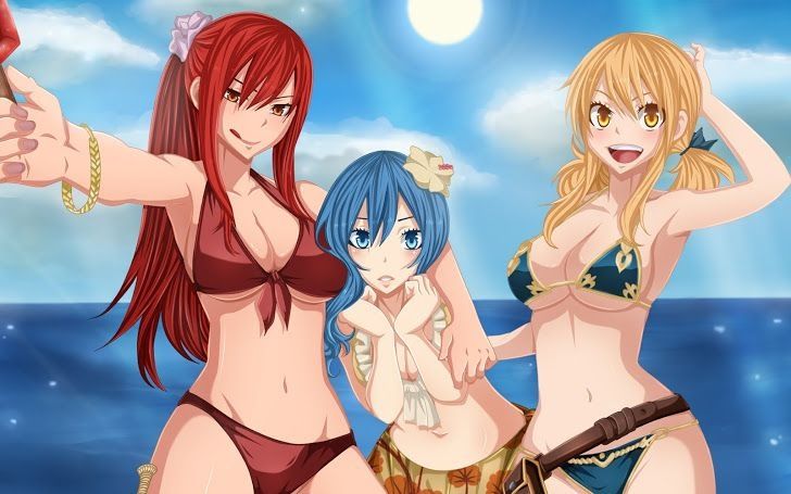 Fairy tail anime girls