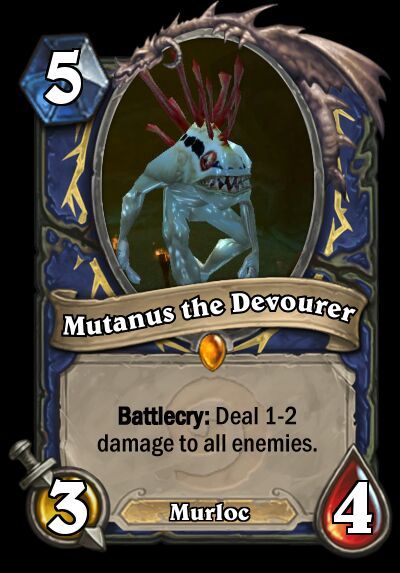 Mutanus the Devourer (Self-Made) | Hearthstone Amino