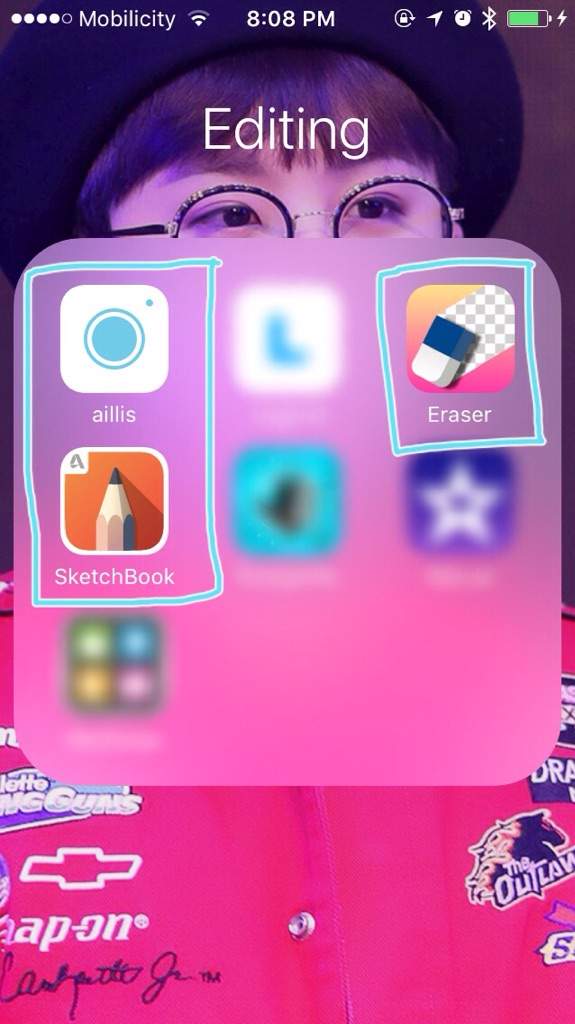 Wallpaper Editing Tutorial K Pop Amino