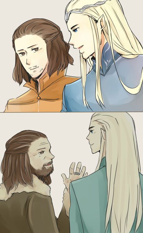 Thranduil x Bard | LOTR Amino