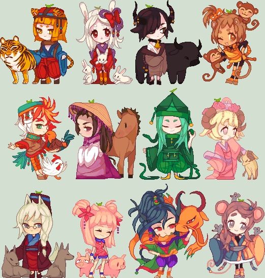 What chinese zodiac are you(人 •͈ᴗ•͈) | Anime Amino