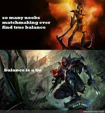 So Many Noobs Will-power Matchmaking Ever Become aware of True Balance So Many Noobs Inclination Matchmaking Ever Pronounce True Balance