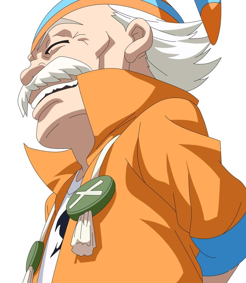 Makarov is the current master of Fairy Tail and is the grandfather of Laxus...