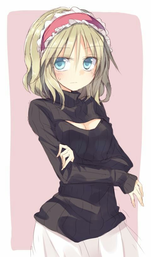 turtleneck sweater anime