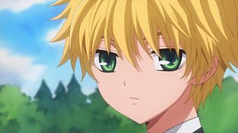 anime boy with yellow hair and green eyes the best undercut ponytail anime boy with yellow hair and green