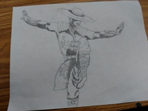 Kung Lao drawing | Anime Amino