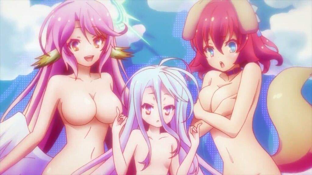 Omg Shiro,Stephanie,and Jibril naked!!! 