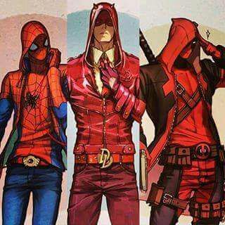 Spiderman,Daredevil,Deadpool | Comics Amino