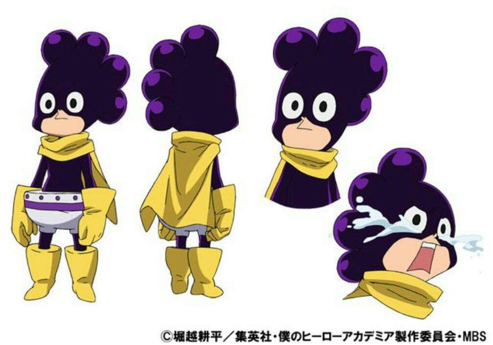 Tsuyu and Mineta character designs! 