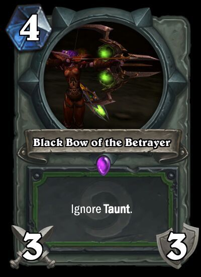 black bow of the betrayer