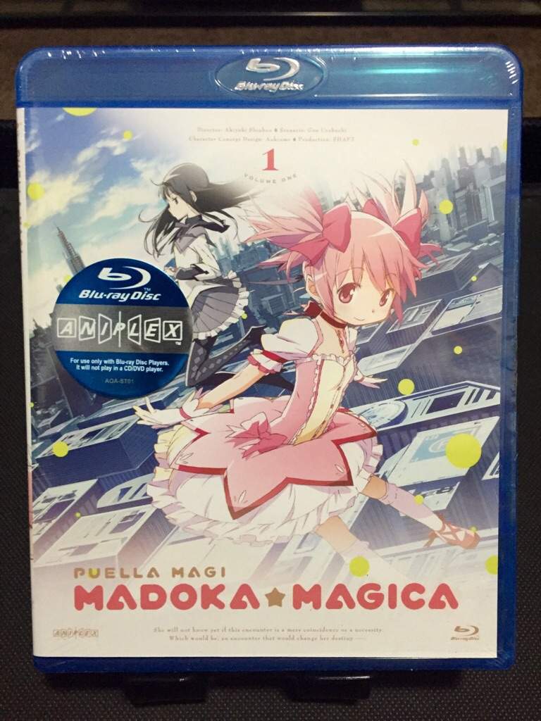 Puella Magi Madoka Magica Blu Ray 1 Anime Amino