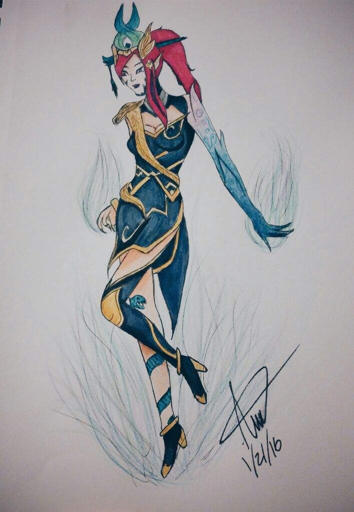 Lunar Wraith Caitlyn Art | League Of Legends Official Amino