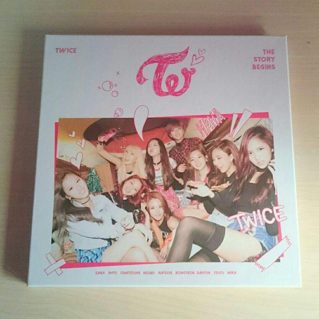 Unboxing 10 The Story Begins Twice 1st Mini Album K Pop Amino