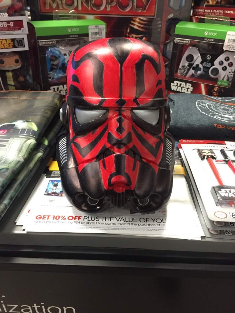 darth maul stormtrooper helmet