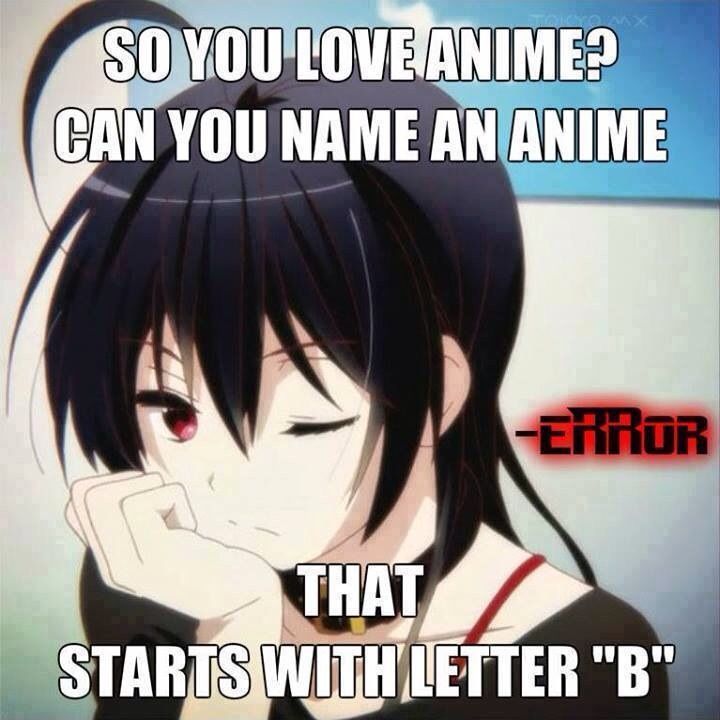 Say A Anime Who Start With B | Anime Amino