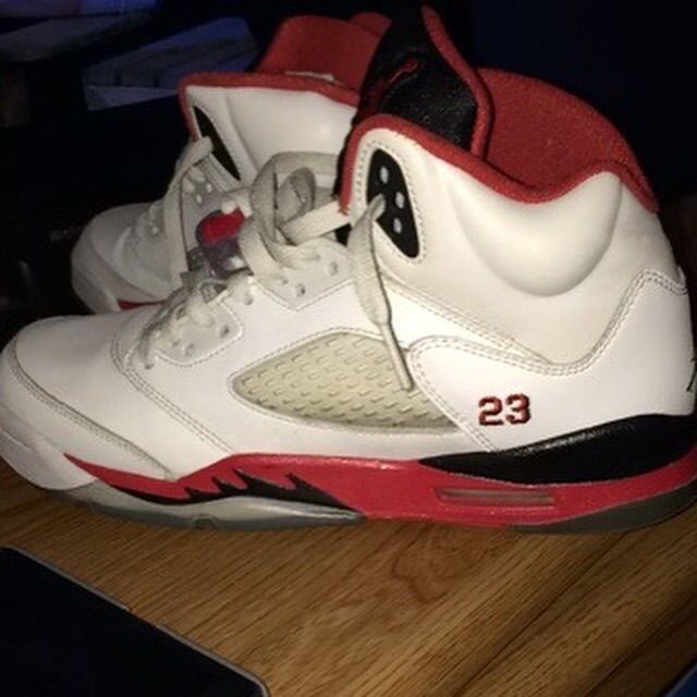 fire red 5's