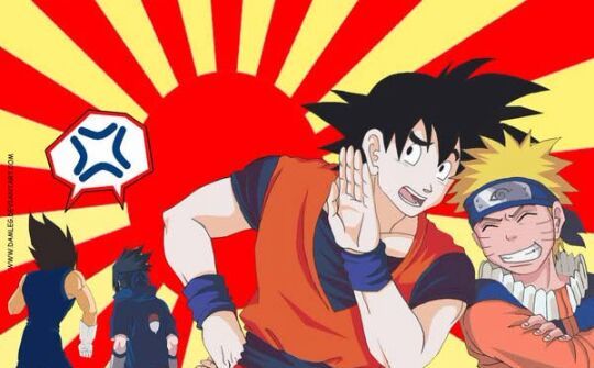 goku vegeta naruto sasuke