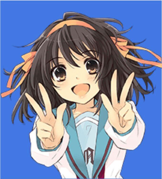 haruhi suzumiya smile