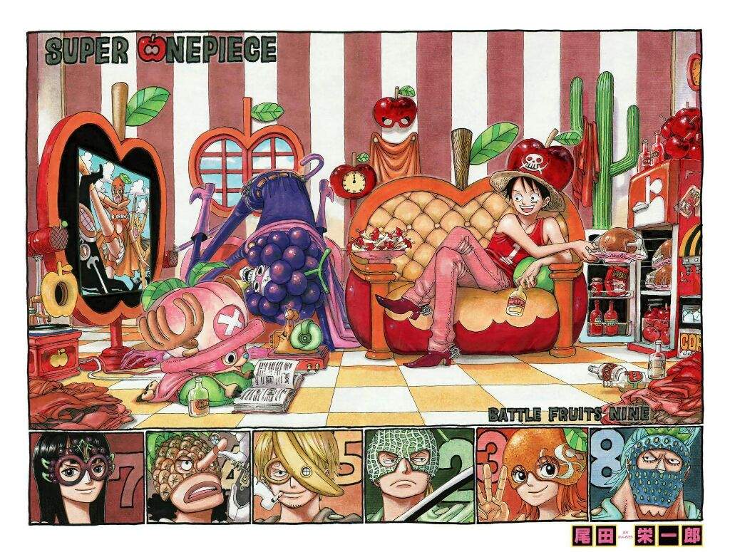 Top 10 One Piece Color Spreads Anime Amino