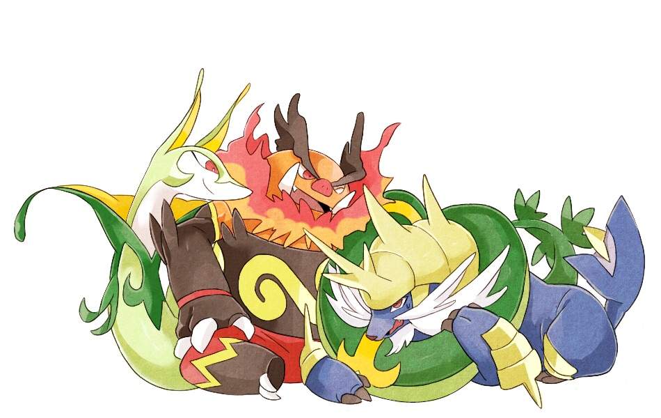 Starters Wiki Pokémon Amino