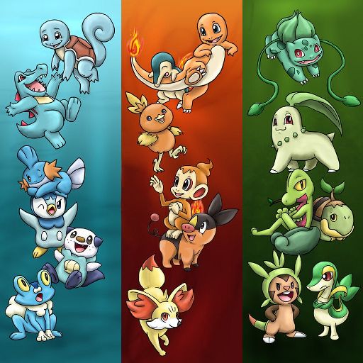 Starters | Wiki | Pokémon Amino