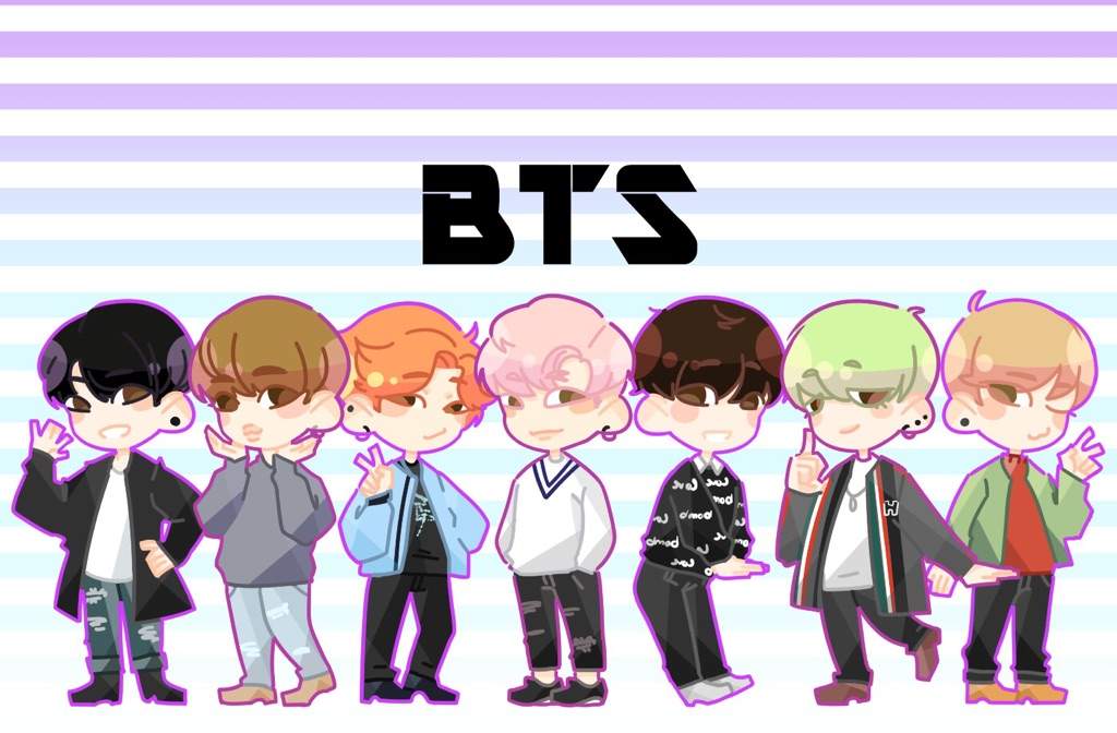 bts chibi figurine