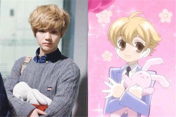 Kpop anime look alikes