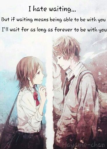 I'll Be Waiting. | Anime Amino