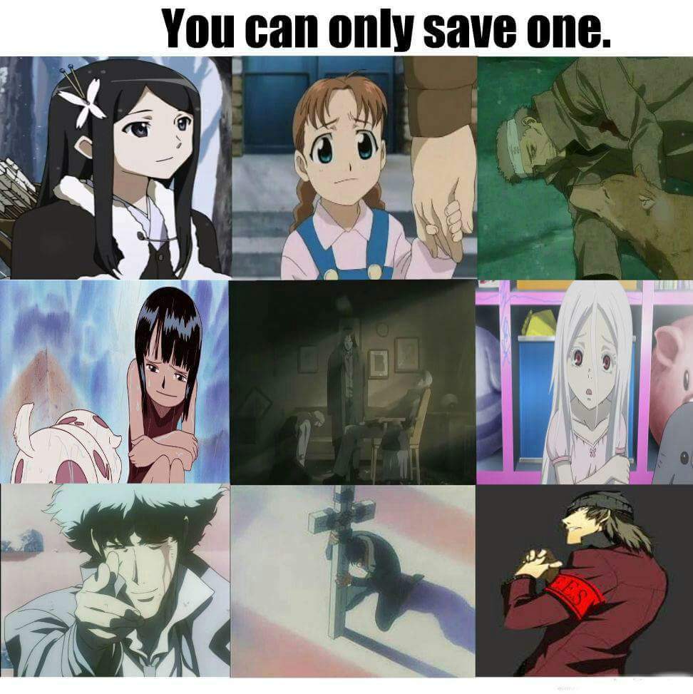 Who Would You Save Anime Amino