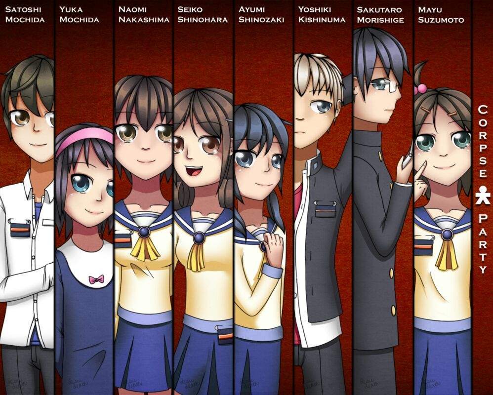 Corpse party characters