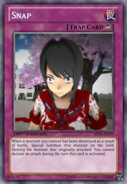 Snap trap card | Anime Amino