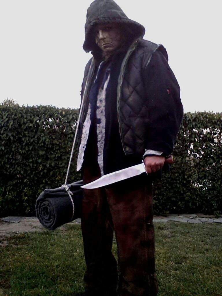 Rob Zombie Halloween 2 - Hobo Myers costume.