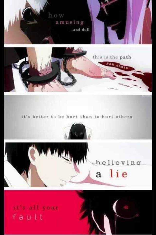 Tokyo Ghoul Quotes Anime Amino