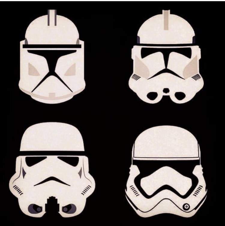 Choose Which Phase Of Storm/Clone Trooper Helmet Is Your Favorite.
