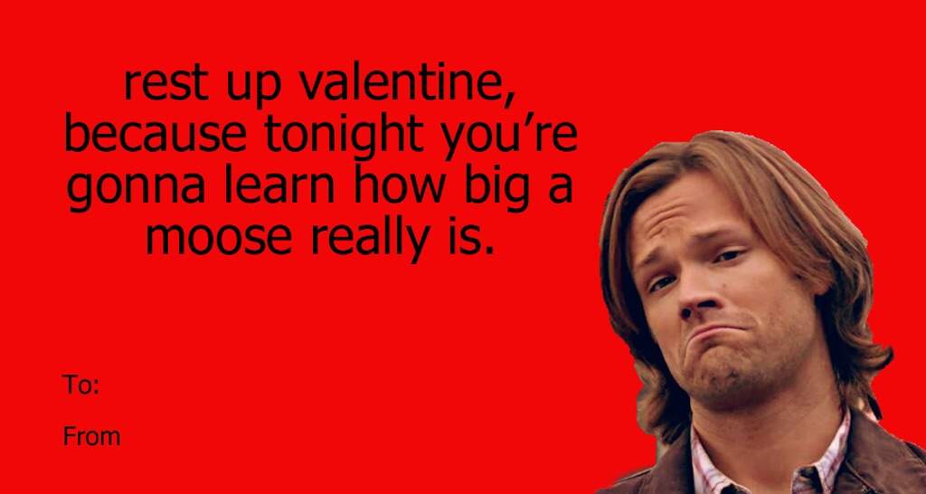 valentines day cards supernatural