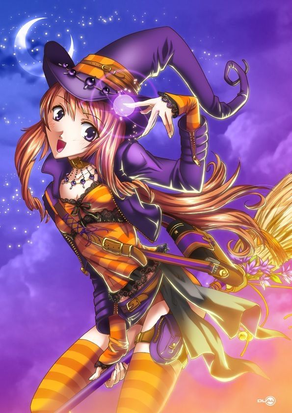 Witch Girl Beautiful Anime Amino