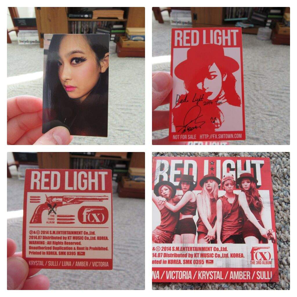 F(x) Red Light unboxing! | K-Pop Amino