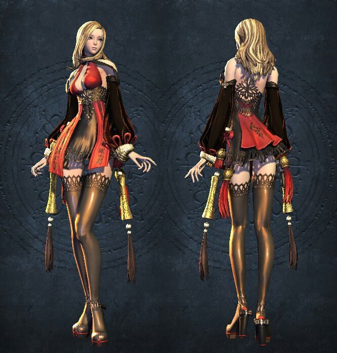 blade and soul online costume