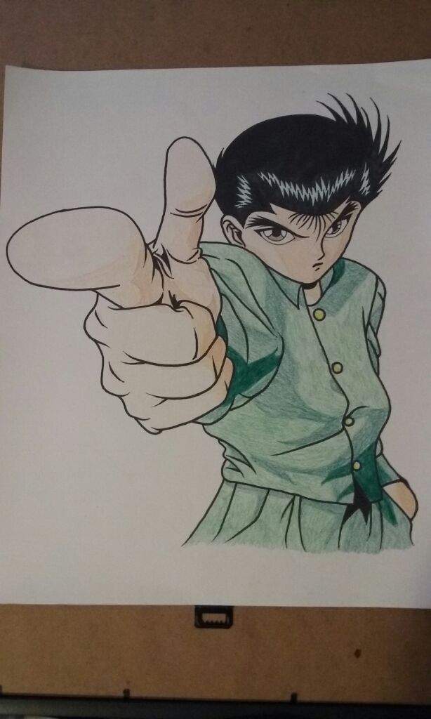 Yusuke Urameshi Drawing | Anime Amino