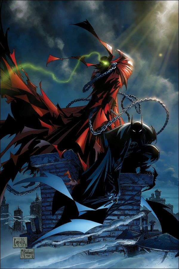 batman x spawn