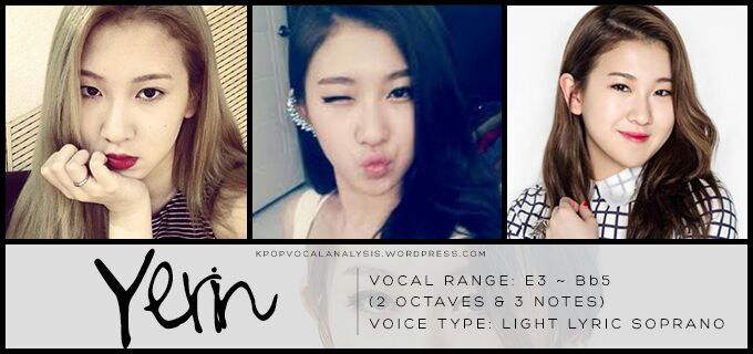 15 S Vocal Analysis Baek Yerin K Pop Amino