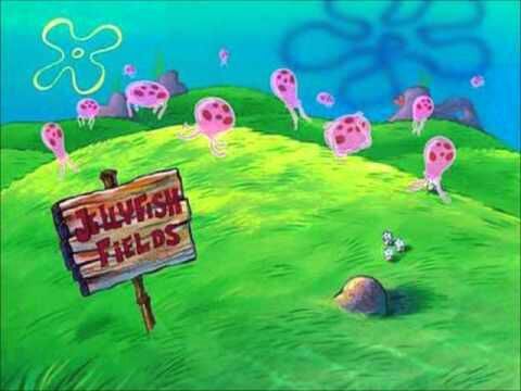Bikini Bottom Jellyfish Fields - terror in bikini bottom spongebob roblox