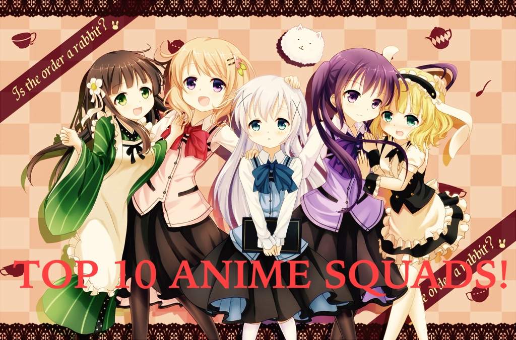 Top 10 Squads in Anime! | Anime Amino