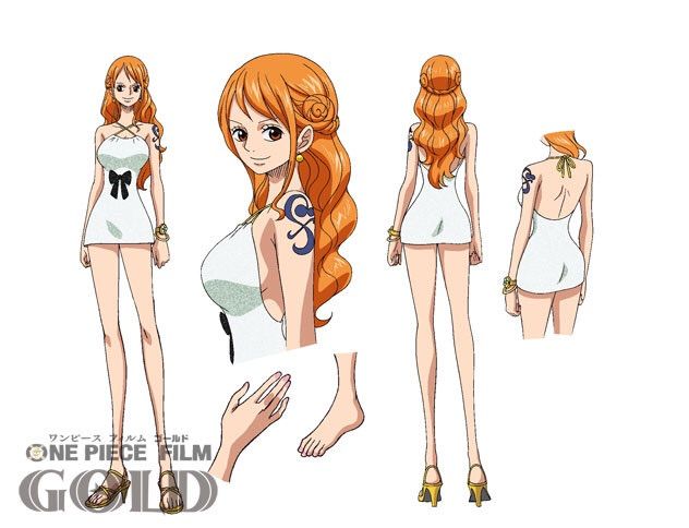 One Piece Film: Gold Outfits.